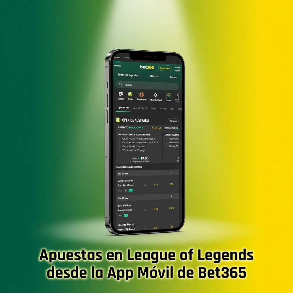 Bet365 mobile app interface showing League of Legends live betting options and in-game statistics on smartphone screen