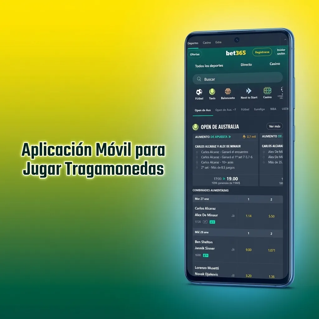 Mobile app interface showing slot machine games on smartphone with easy navigation and betting controls