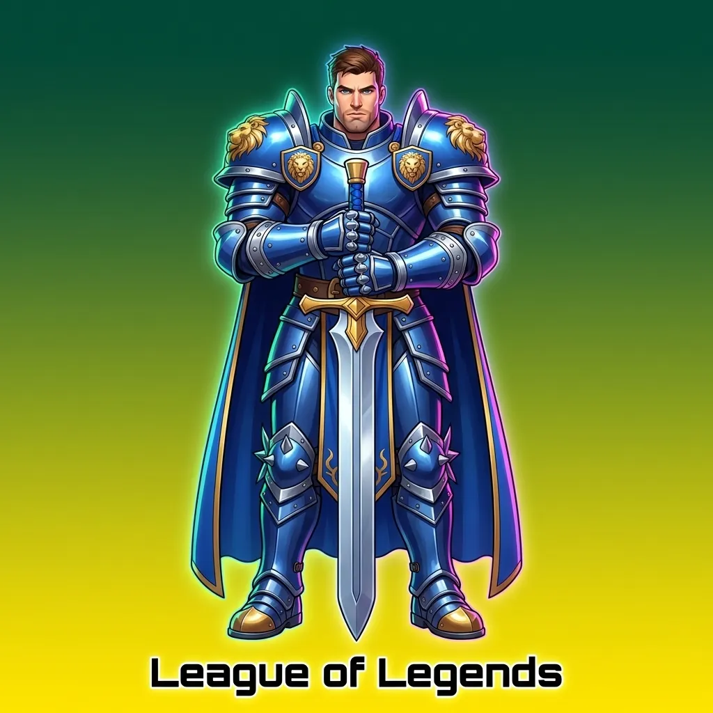 League of Legends MOBA game with ten champions battling on Summoner's Rift in strategic team-based competition.