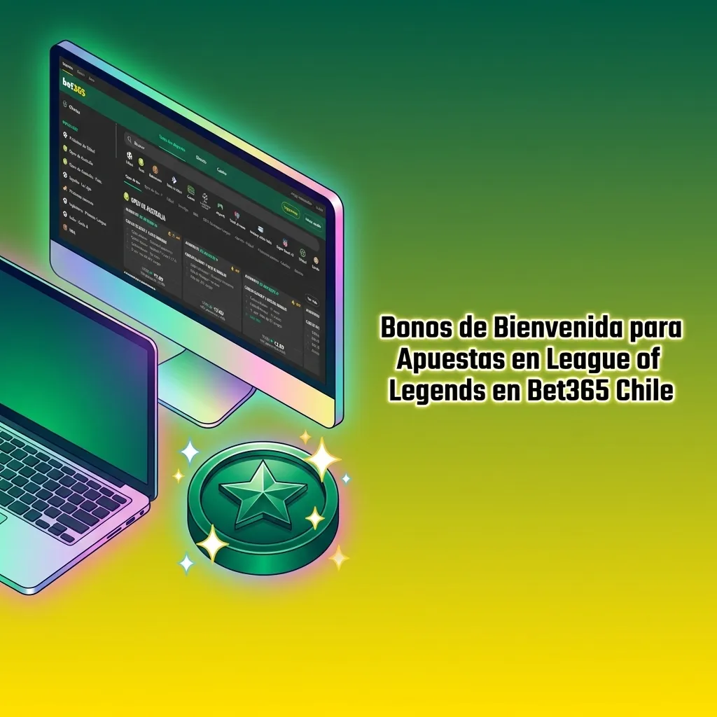 Bet365 Chile welcome bonus offering up to $30 in bet credits for League of Legends esports betting