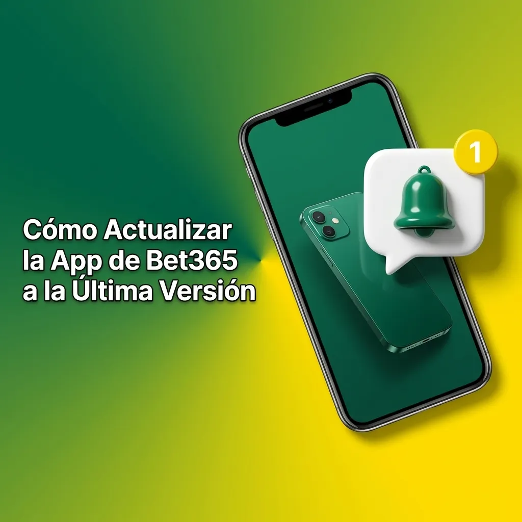 Bet365 app icon on smartphone home screen showing automatic update feature with web connection indicator