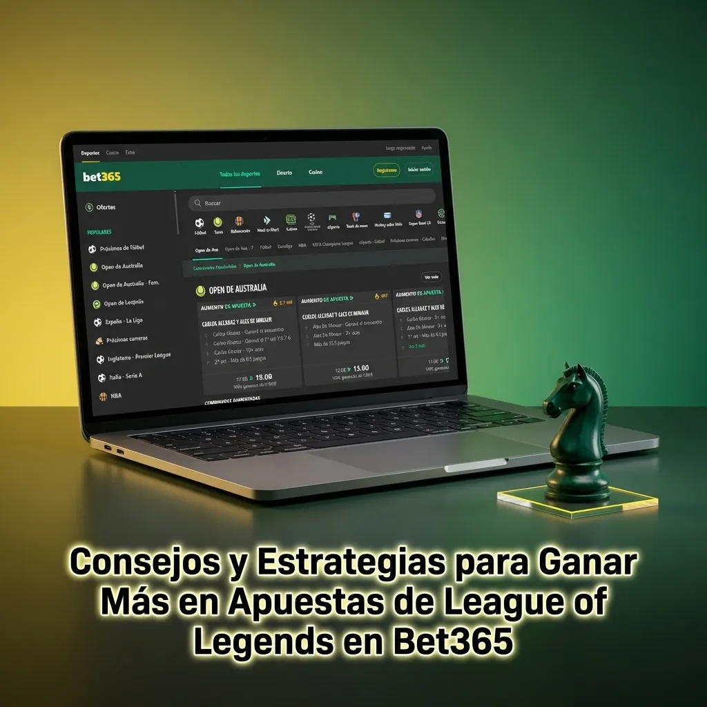 League of Legends betting strategy guide showing tips for bankroll management and team analysis on Bet365 platform